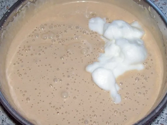 Rezept: Dessert/Kuchen: Warmer Kaffee-Nougat-Kuchen Bild Nr. 7 Dessert/Kuchen: Warmer Kaffee-Nougat-Kuchen - Rezept - Bild Nr. 7