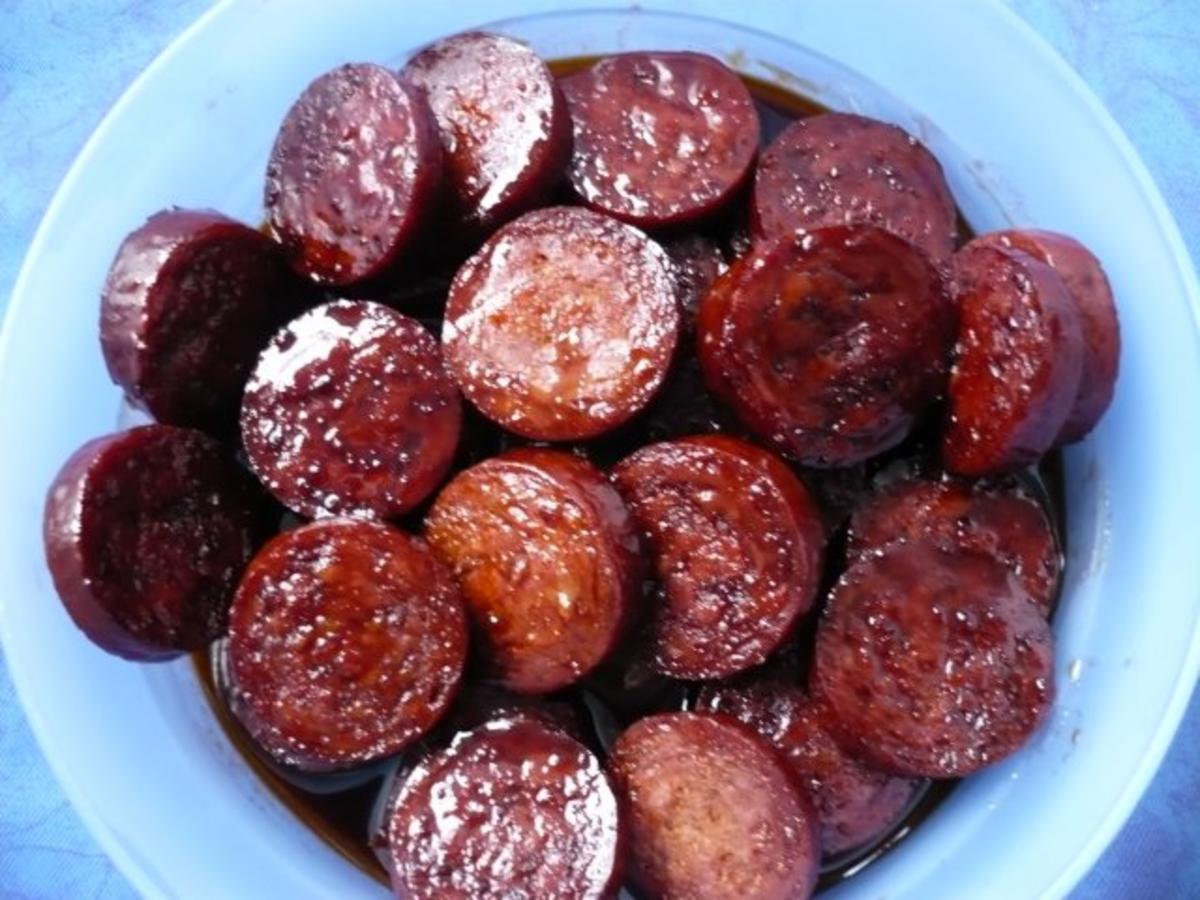 Bilder für Chorizo in Rotwein Rezept