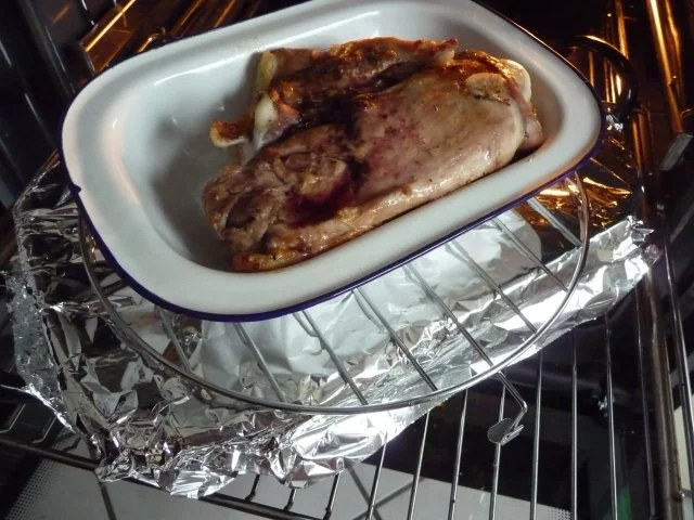 Geflügel : Putenoberschenkel auf Gemüsebett mit Kartoffeln - Rezept - Bild Nr. 18