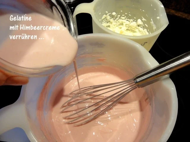 Rezept: Dessert: HIMBEER - JOGHURT - CREME Bild Nr. 5 Dessert: HIMBEER - JOGHURT - CREME - Rezept - Bild Nr. 5