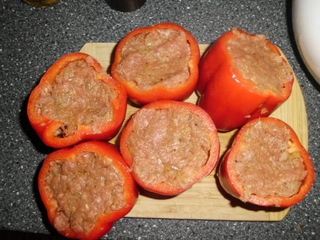 Rezept: Gefüllter Paprika Bild Nr. 6 Gefüllter Paprika - Rezept - Bild Nr. 6