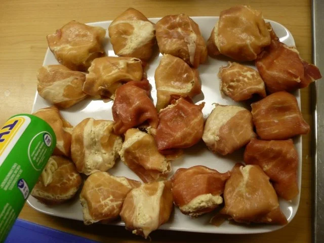 Rezept: Fagottini con mousse di pollo Bild Nr. 6 Fagottini con mousse di pollo - Rezept - Bild Nr. 6