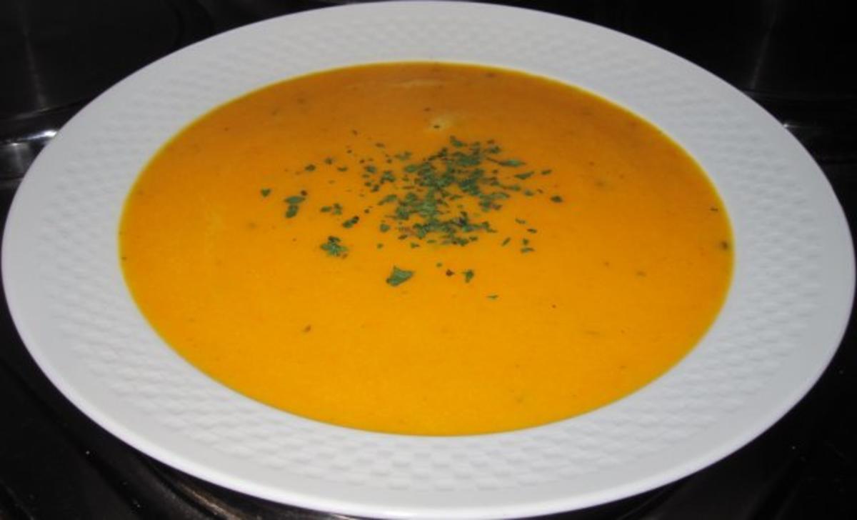 Karotten-Orangen-Suppe - Rezept mit Bild - kochbar.de