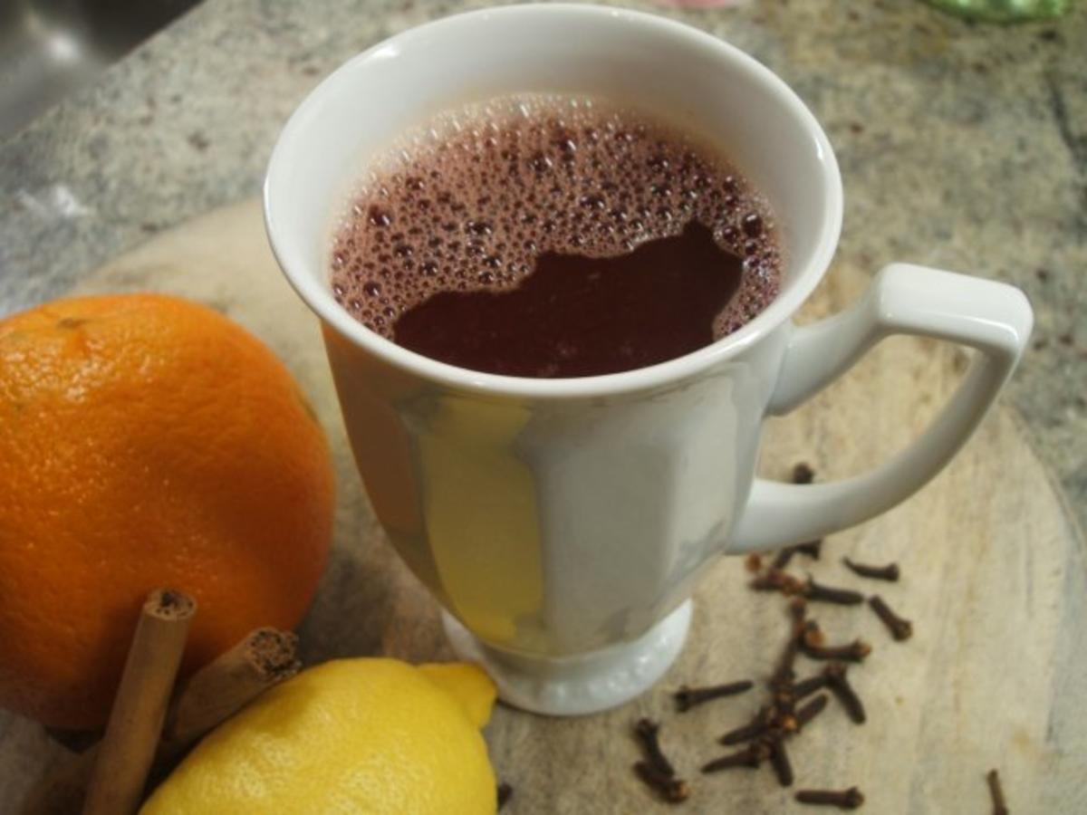 Bilder für Getränke: Holunder-Glühwein - Rezept