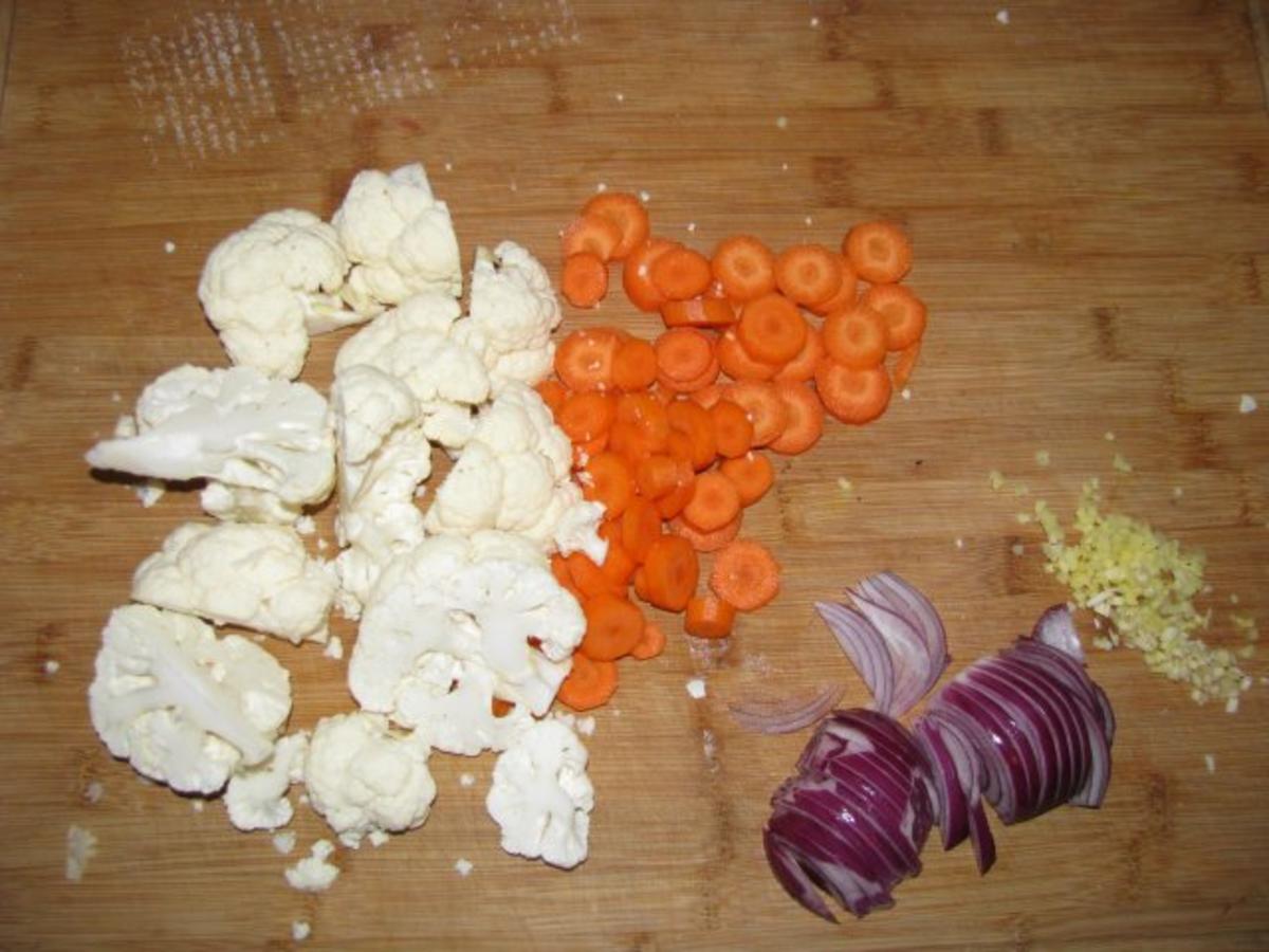 Gemüse: Blumenkohl-Linsen-Curry - Rezept - Bild Nr. 2