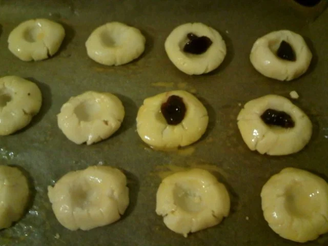 Rezept: Himbeergelee-Taler Bild Nr. 5 Himbeergelee-Taler - Rezept - Bild Nr. 5