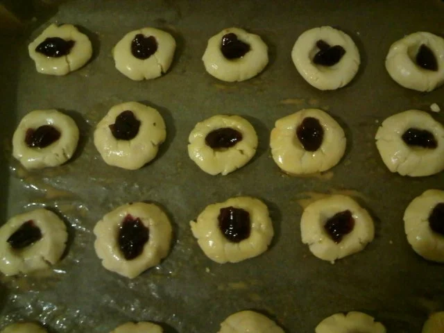 Rezept: Himbeergelee-Taler Bild Nr. 6 Himbeergelee-Taler - Rezept - Bild Nr. 6