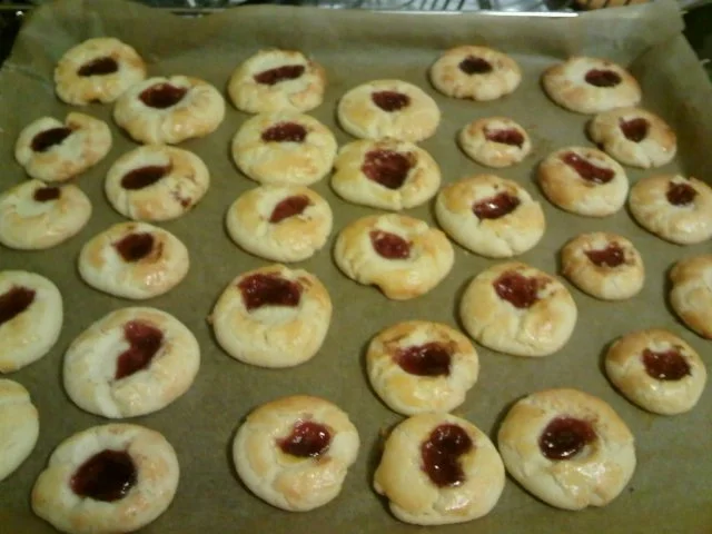 Rezept: Himbeergelee-Taler Bild Nr. 8 Himbeergelee-Taler - Rezept - Bild Nr. 8