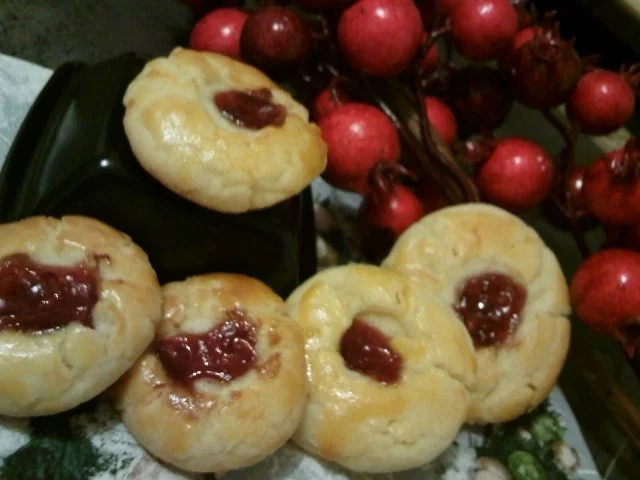 Rezept: Himbeergelee-Taler Bild Nr. 9 Himbeergelee-Taler - Rezept - Bild Nr. 9