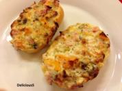 Schwäbische Pizza | Partybrötchen - Rezept