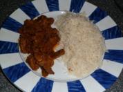 Putenoberschenkel geschnetzelt und mariniert - Rezept