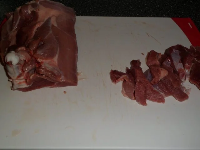 Rezept: Putenoberschenkel geschnetzelt und mariniert Bild Nr. 5 Putenoberschenkel geschnetzelt und mariniert - Rezept - Bild Nr. 5