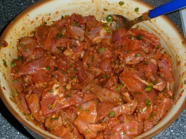 Rezept: Putenoberschenkel geschnetzelt und mariniert Bild Nr. 6 Putenoberschenkel geschnetzelt und mariniert - Rezept - Bild Nr. 6