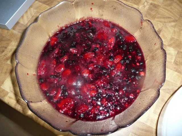 Rezept: Quark- Mohrenkopf- Grütze Bild Nr. 3 Quark- Mohrenkopf- Grütze - Rezept - Bild Nr. 3