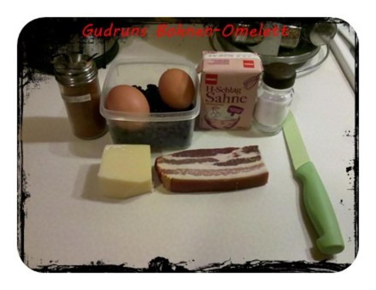 Eier: Pikantes Bohnen-Omelett - Rezept - Bild Nr. 2