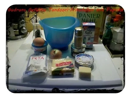 Rezept: Hackfleisch: Gefüllte Tandoori-Frikadellen mit Paprikagemüse Bild Nr. 2 Hackfleisch: Gefüllte Tandoori-Frikadellen mit Paprikagemüse - Rezept - Bild Nr. 2