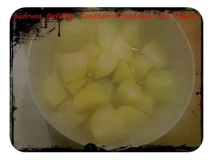 Rezept: Hackfleisch: Gefüllte Tandoori-Frikadellen mit Paprikagemüse Bild Nr. 10 Hackfleisch: Gefüllte Tandoori-Frikadellen mit Paprikagemüse - Rezept - Bild Nr. 10