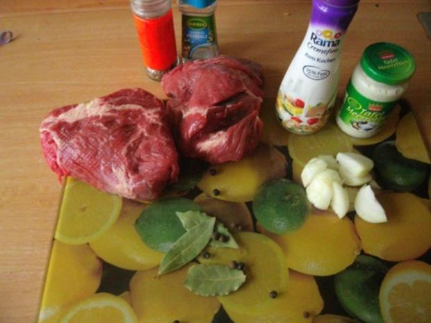 Tellerfleisch oder Rindfleisch in Meerettichsauce - Rezept mit Bild ...