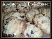BiNe` S KOKOSTOPS MIT PREISELBEEREN - Rezept
