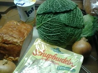 Rezept: Schupfnudel-Wirsing-Gratin Bild Nr. 2 Schupfnudel-Wirsing-Gratin - Rezept - Bild Nr. 2