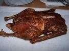 Rezept: Gans mit Kastanienfüllung Gans mit Kastanienfüllung - Rezept