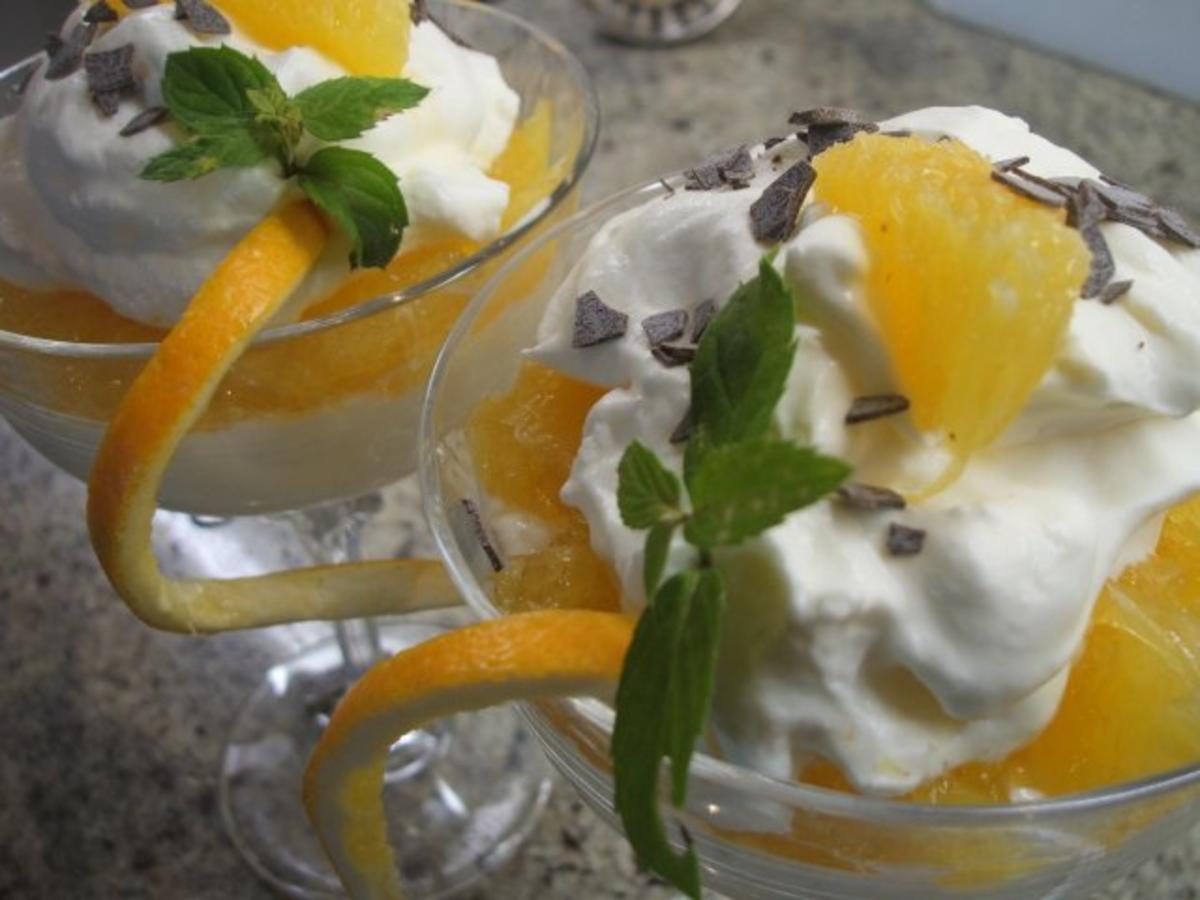 Dessert: Sahnequark mit Grand Marnier-Orangen - Rezept - Bild Nr. 2
