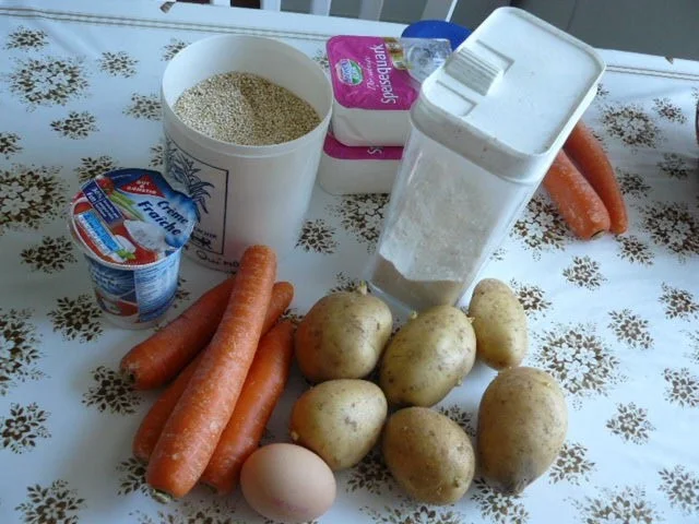 Quinoa-Möhren-Rösti - Rezept - Bild Nr. 2