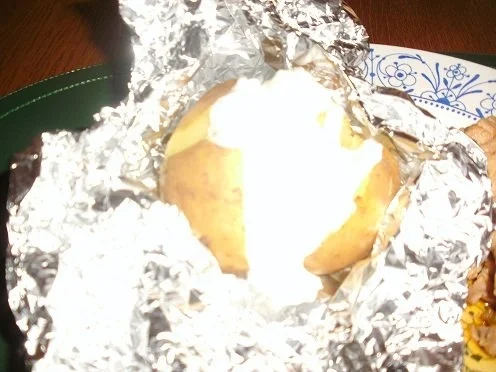 Folien - Kartoffel mit Tsatsiki - Rezept