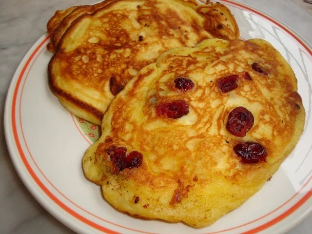 Rezept: Kanadischer Apfelpfannkuchen mit Cranberries Kanadischer Apfelpfannkuchen mit Cranberries - Rezept