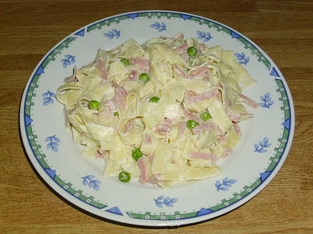 Rezept: Schinken Rahm Nudeln Schinken Rahm Nudeln - Rezept