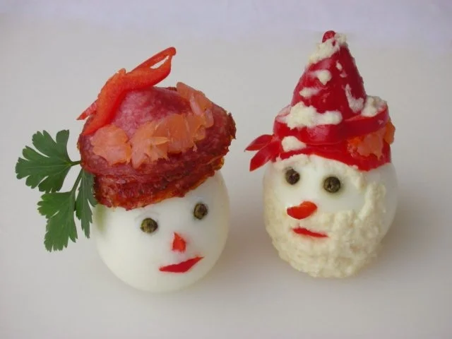 Rezept: Lachs Aufstrich mit lieben Eierfigürchen Bild Nr. 2 Lachs Aufstrich mit lieben Eierfigürchen - Rezept - Bild Nr. 2