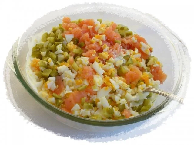 Rezept: Lachs Aufstrich mit lieben Eierfigürchen Bild Nr. 6 Lachs Aufstrich mit lieben Eierfigürchen - Rezept - Bild Nr. 6