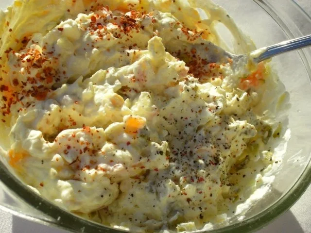 Rezept: Lachs Aufstrich mit lieben Eierfigürchen Bild Nr. 7 Lachs Aufstrich mit lieben Eierfigürchen - Rezept - Bild Nr. 7