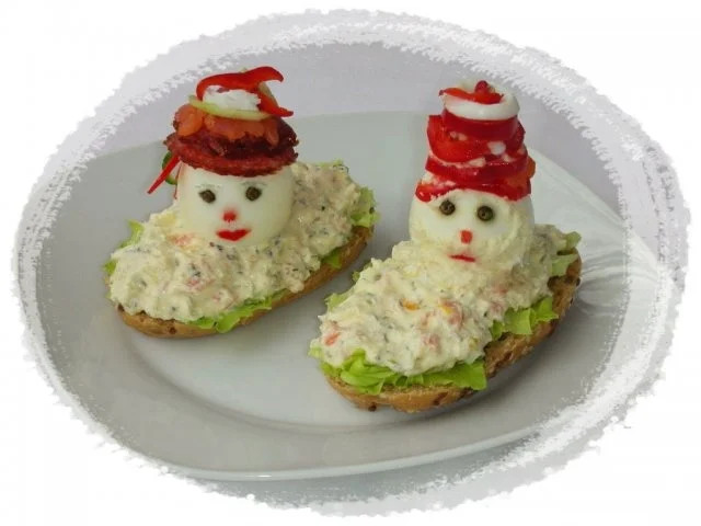 Rezept: Lachs Aufstrich mit lieben Eierfigürchen Bild Nr. 13 Lachs Aufstrich mit lieben Eierfigürchen - Rezept - Bild Nr. 13