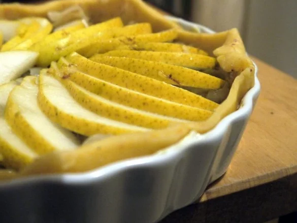 Birnen-Fenchel-Gorgonzola-Tarte - Rezept - Bild Nr. 11