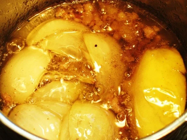 Apfel-Griebenschmalz vom Martins-Gänsebraten ... - Rezept - Bild Nr. 5