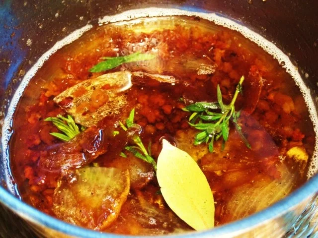 Apfel-Griebenschmalz vom Martins-Gänsebraten ... - Rezept - Bild Nr. 7