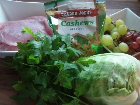 Geschnetzeltes mit Kohl und Weintrauben - Rezept - Bild Nr. 7