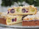 Traubenkuchen mit Butter-Zimt-Streusel - Rezept
