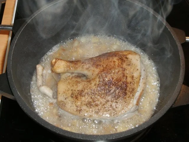 Fleisch: Entenkeule, geschmort - Rezept - Bild Nr. 3