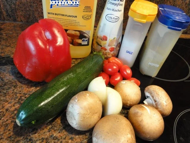 Gemüse:   buntes GEMÜSEPFÄNNCHEN - Rezept - Bild Nr. 2