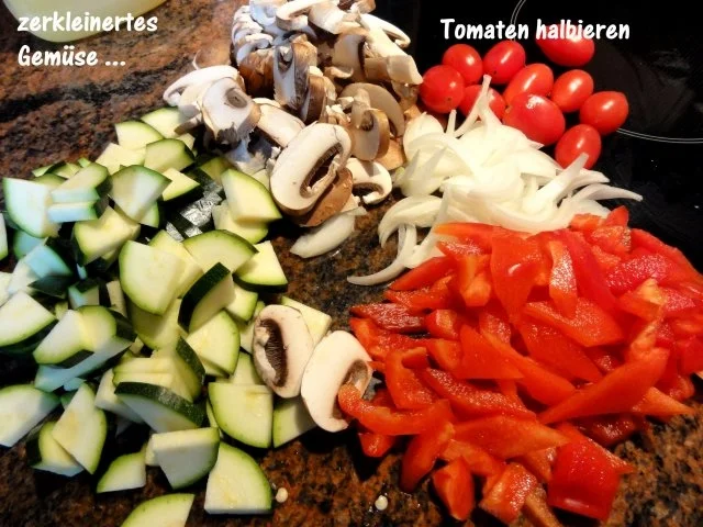 Gemüse:   buntes GEMÜSEPFÄNNCHEN - Rezept - Bild Nr. 4