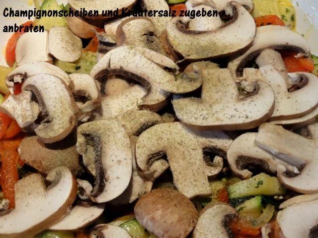 Gemüse:   buntes GEMÜSEPFÄNNCHEN - Rezept - Bild Nr. 8