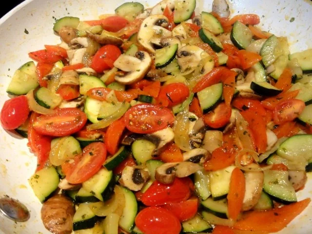 Gemüse:   buntes GEMÜSEPFÄNNCHEN - Rezept - Bild Nr. 10