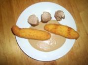 Schweinemedaillons in Pfeffersoße mit Kroketten - Rezept