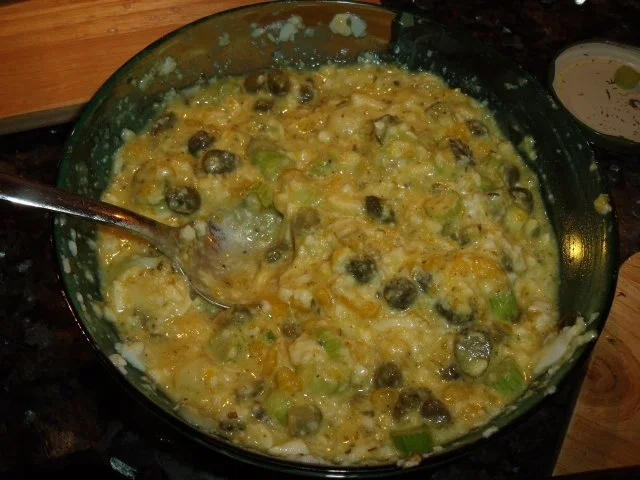 Rezept: Tintenfischringe mit Kaperndip Tintenfischringe mit Kaperndip - Rezept