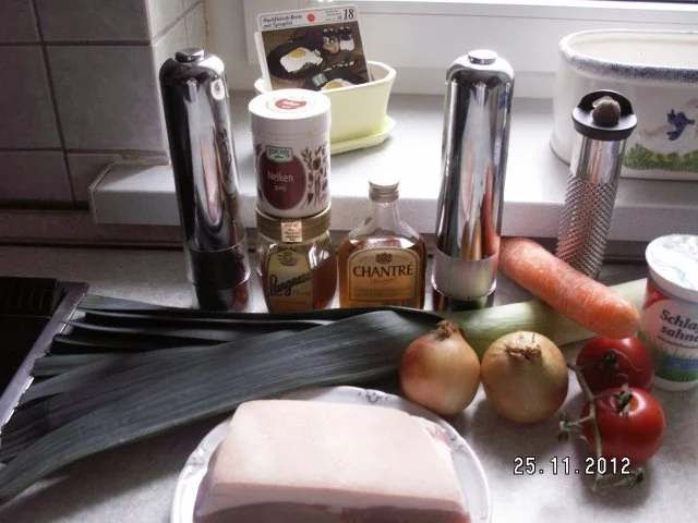 Rezept: Schweineschulter glasiert mit Rosenkohl Bild Nr. 2 Schweineschulter glasiert mit Rosenkohl - Rezept - Bild Nr. 2