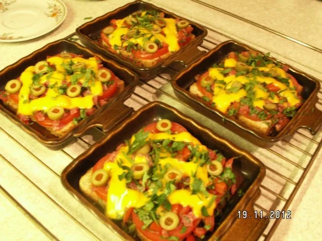 Pizza-Toast - Rezept