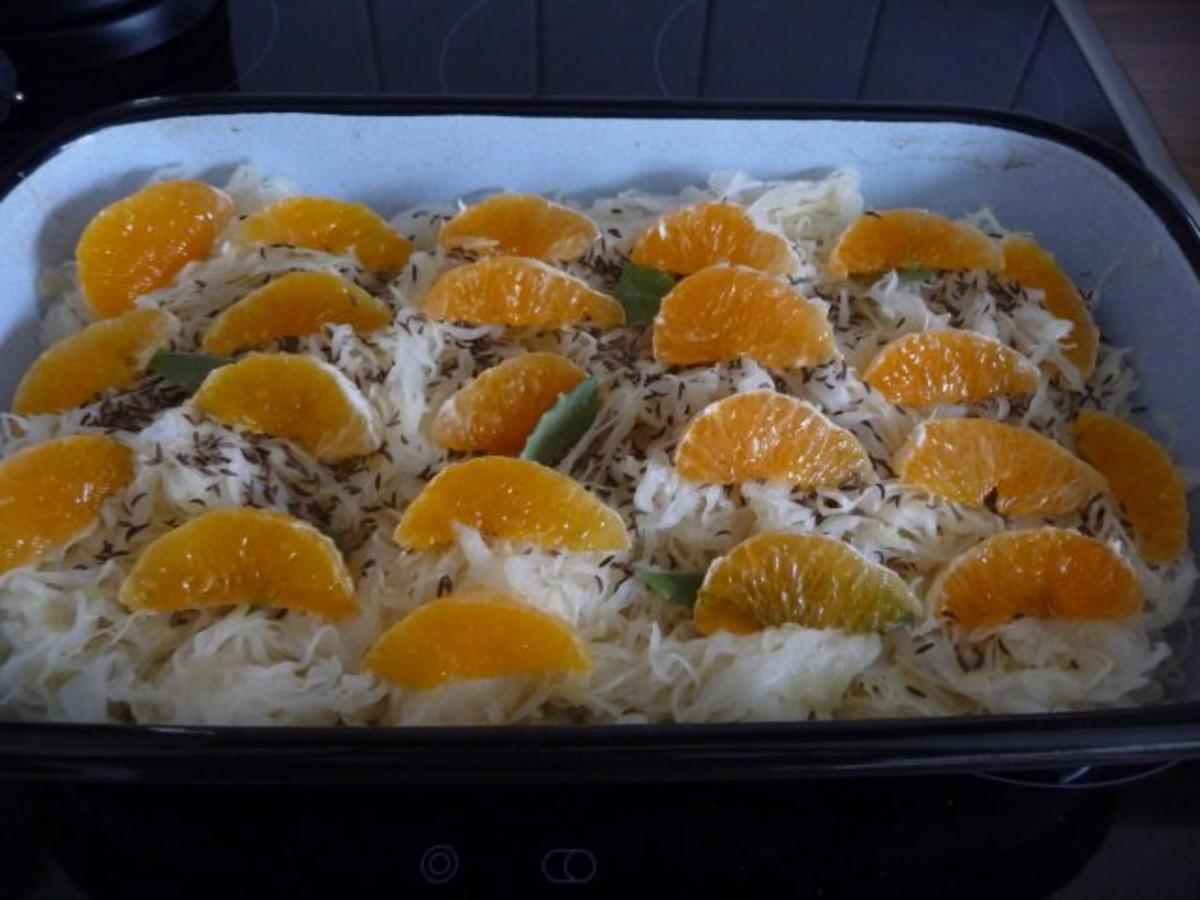 Beilage : Mandarinen - Sauerkraut - Rezept - Bild Nr. 8