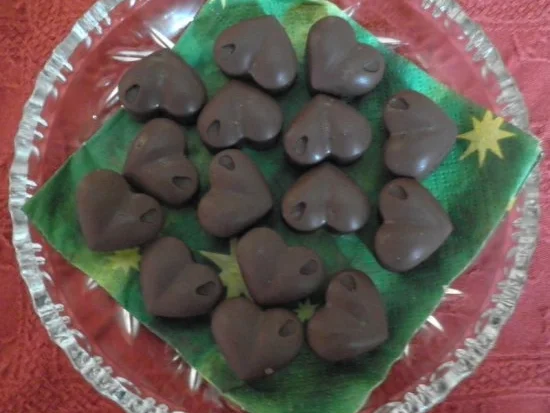 Aprikosen - Schokoladen - Herzen ... - Rezept - Bild Nr. 2